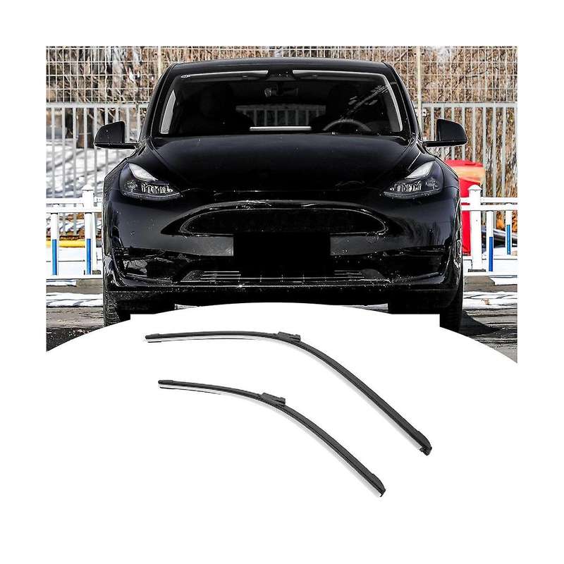 Car Windshield Wiper Blades, All-season Equipment Wiper Strips for Model Y 2020-2023 ( 2) 1490247-0