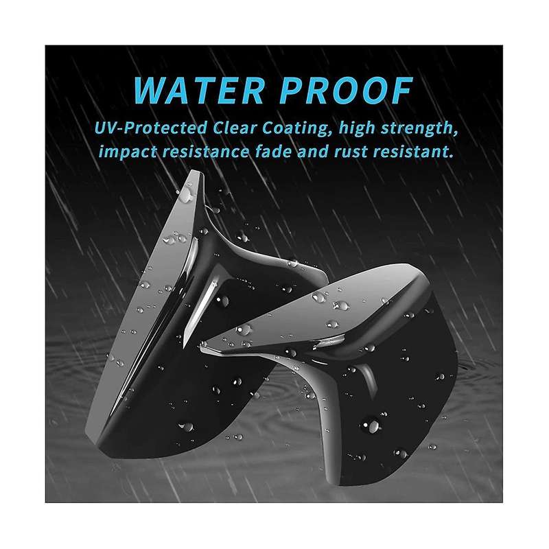Car Wing Side Mirror Cover Car Rearview Mirror for Qx30 Q50s Q50 Q60 Q70 2014 - 2023