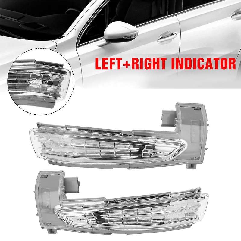 Car Wing Rear View Rearview Mirror Turn Signal Light Lamp 6325J4 6325J5 for 508 DS5 C4 2010-2016