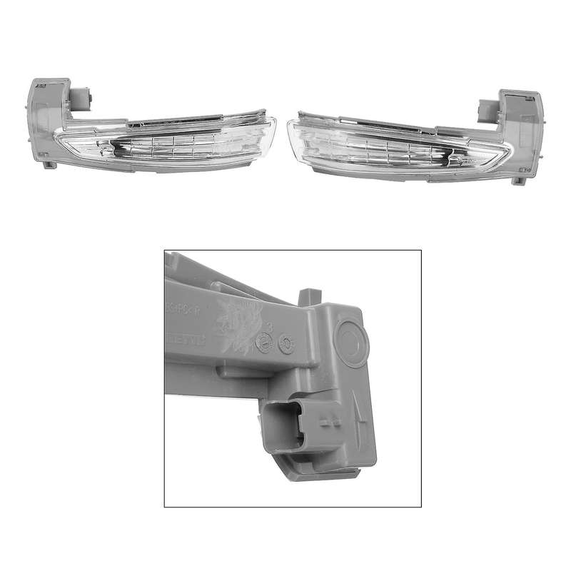 Car Wing Rear View Rearview Mirror Turn Signal Light Lamp 6325J4 6325J5 for 508 DS5 C4 2010-2016