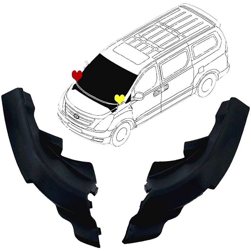 Car Wiper Spoiler Cover for Grand Starex H1 I800 861534H000 86153-4H000 861544H000 86154-4H000