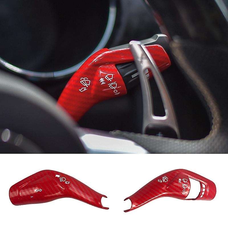 Car Wiper Shift Lever Rod Cover Decorative Sticker Trims Frame for 2015 2016 2017 2018 2019 2020, Re