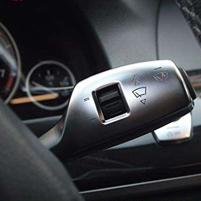 Car Wiper Lever Steering Rod Cover Trim for 5/7 Series 5GT F10 F07 520 523 525 530 Modified Chrome A
