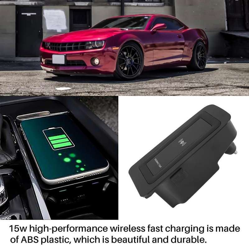 Car Wireless Charger for S60 Xc60 S90 V90 Xc90 2018 2019 2020 Special Mobile Phone Charging Plate