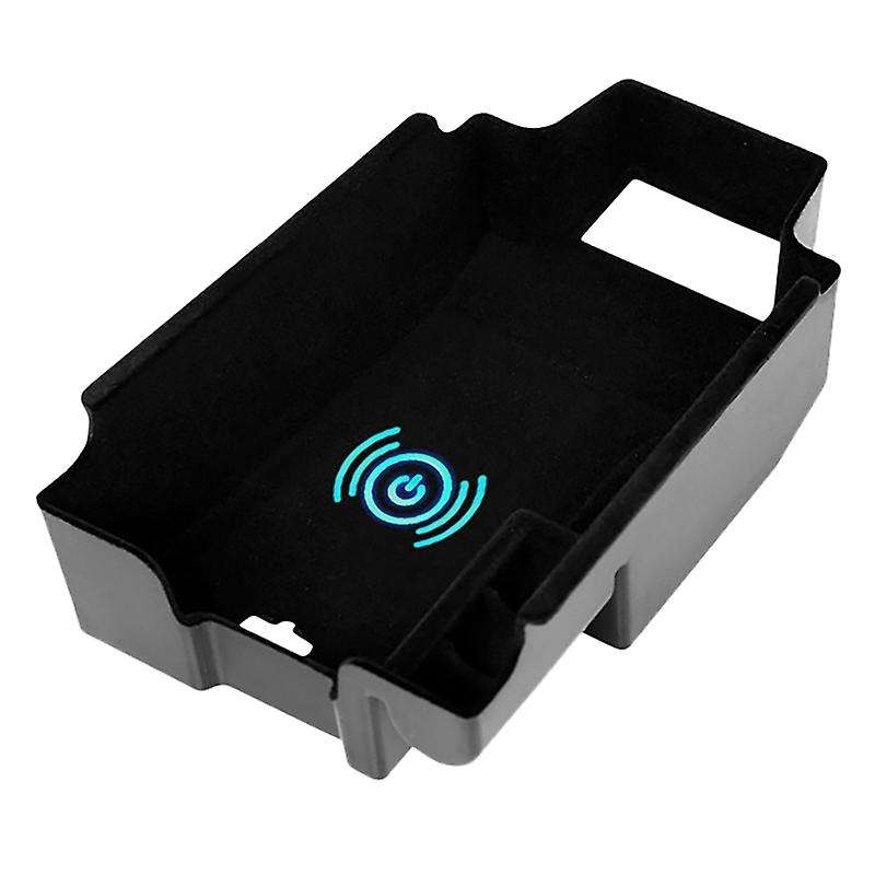 Car Wireless Charging Armrest Center Console Organizer Storage Box Charging for XT5 2017-2020