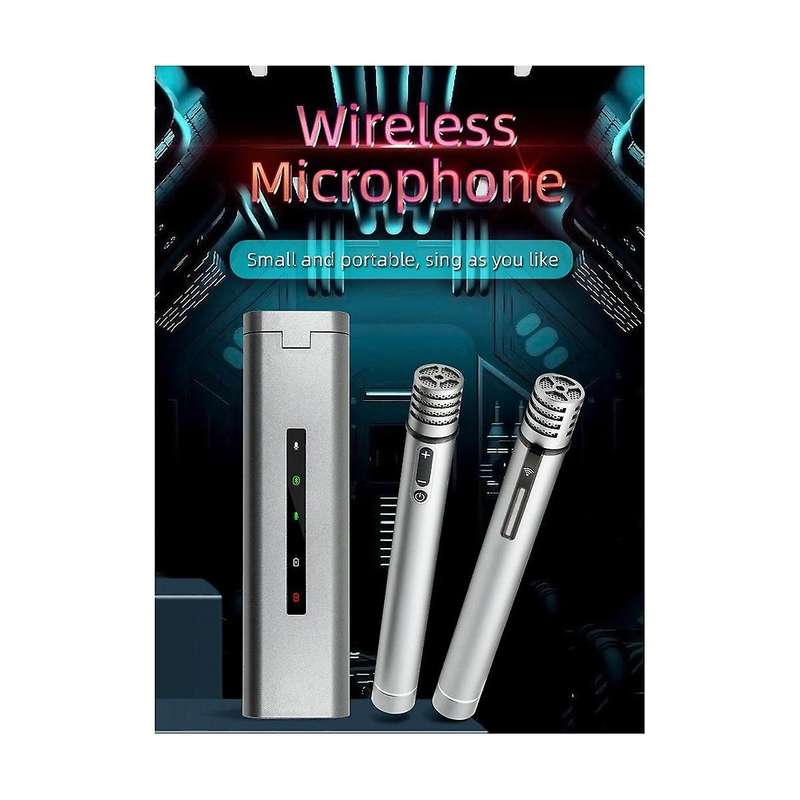 Car Wireless Microphone 5.0 Bluetooth Lasting Battery Life Karaoke Dsp Audio Noise Reduction Microp
