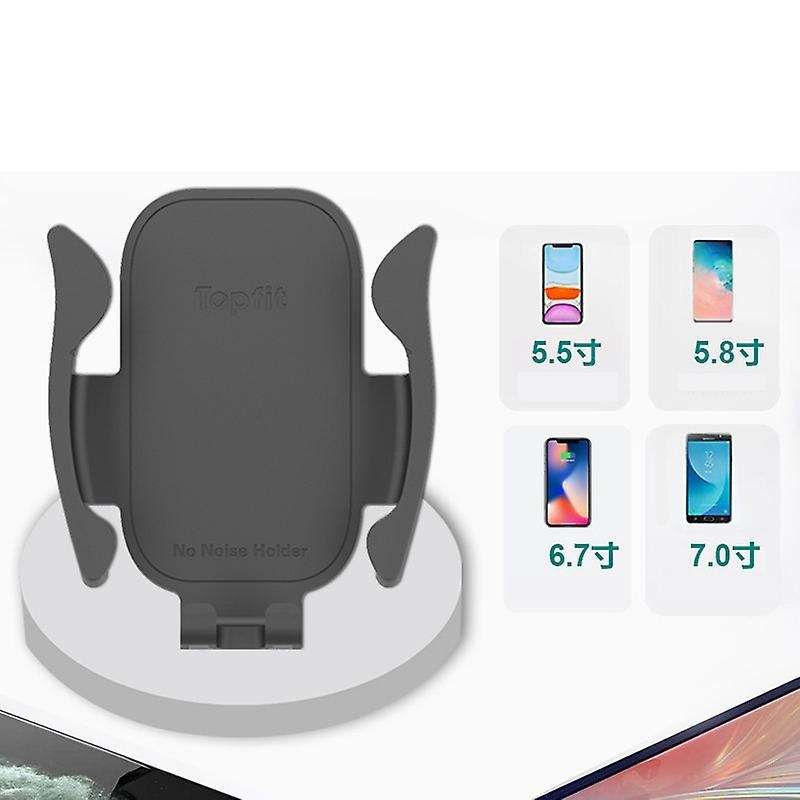 Car Wireless Charging Phone Holder Bracket Mount for Glasses Organizer Storage Box Interior Accessor