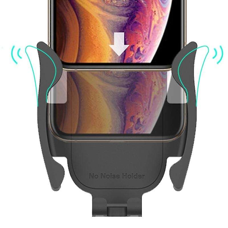 Car Wireless Charging Phone Holder Bracket Mount for Glasses Organizer Storage Box Interior Accessor