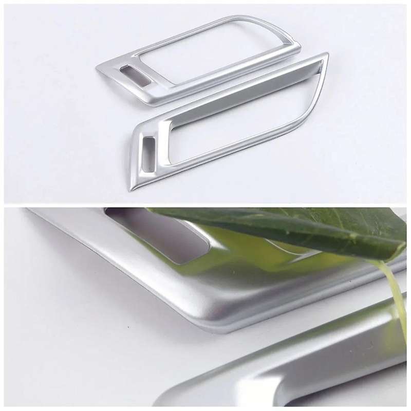Car Wood Grain Dashboard Air Condition AC Outlet Vent Cover Trim Color Change Sticker for Sienna 20