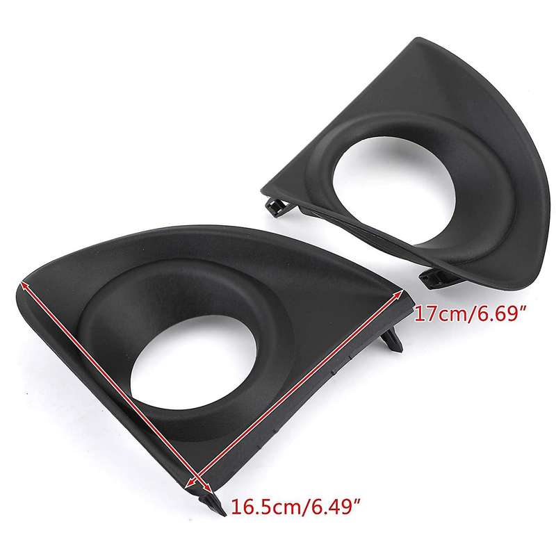 Car Wires Switch Front Bumper Driving Fog Lights DRL Lamps Day Light with Bezel for AXIO 2013-2015