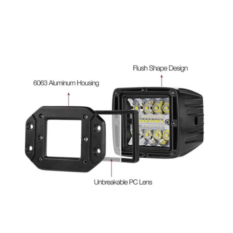 Car Work Light High Level Brake Light Led Motorcycle Spot Light Fog Light