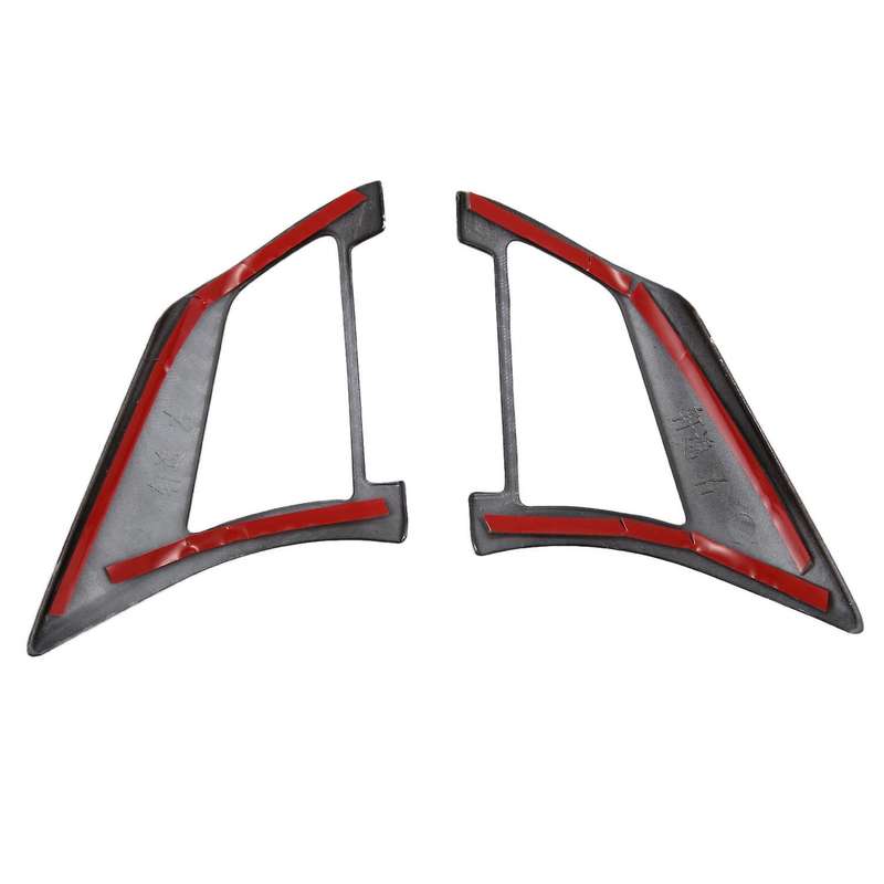 Carbon Fiber ABS Car Steering Wheel Covers Trim Sticker Trim Frame Panel Hood for 2017-2020 T32