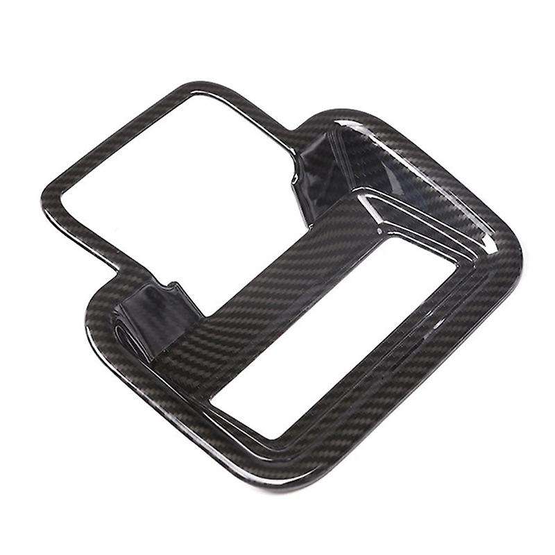 Carbon Fiber ABS Electric Switch Decorative Frame Electronic Handbrake Cover for E-PACE E PACE 2018
