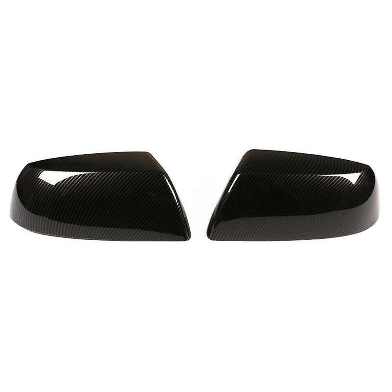 Carbon Fiber ABS Car Side Rearview Mirror Cover Trim for - Sequoia 2008-2020