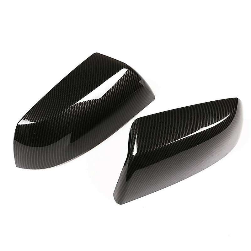 Carbon Fiber ABS Car Side Rearview Mirror Cover Trim for - Sequoia 2008-2020