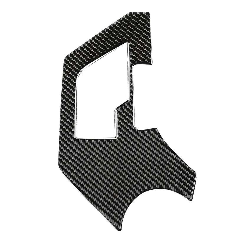 Carbon Fiber ABS Gear Shift Panel Handbrake Knob Cover Trim for 2015-2019 Car Stylings