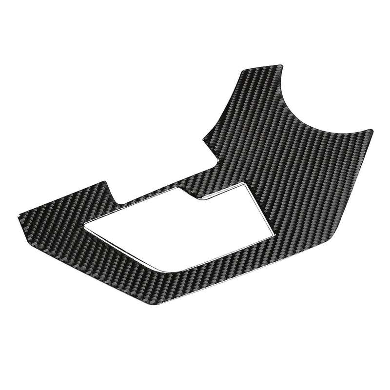 Carbon Fiber ABS Gear Shift Panel Handbrake Knob Cover Trim for 2015-2019 Car Stylings
