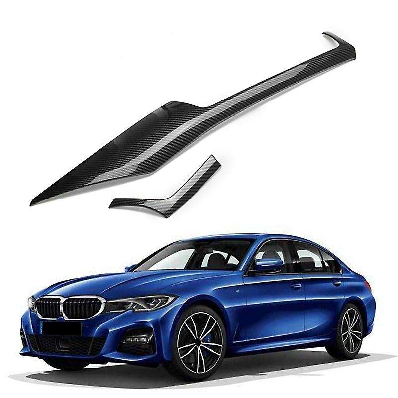 Carbon Fiber Abs Look Interior Trim Center Control Panel Trim for F30 F34 F32 F33 F36 2013-2019