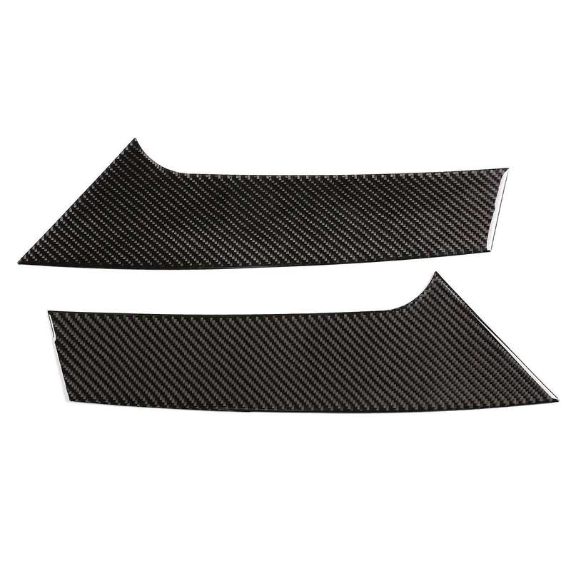 Carbon Fiber ABS Rear Window Side Wing Roof Spoiler Splitter for 2014-2018 Decoration Stickers