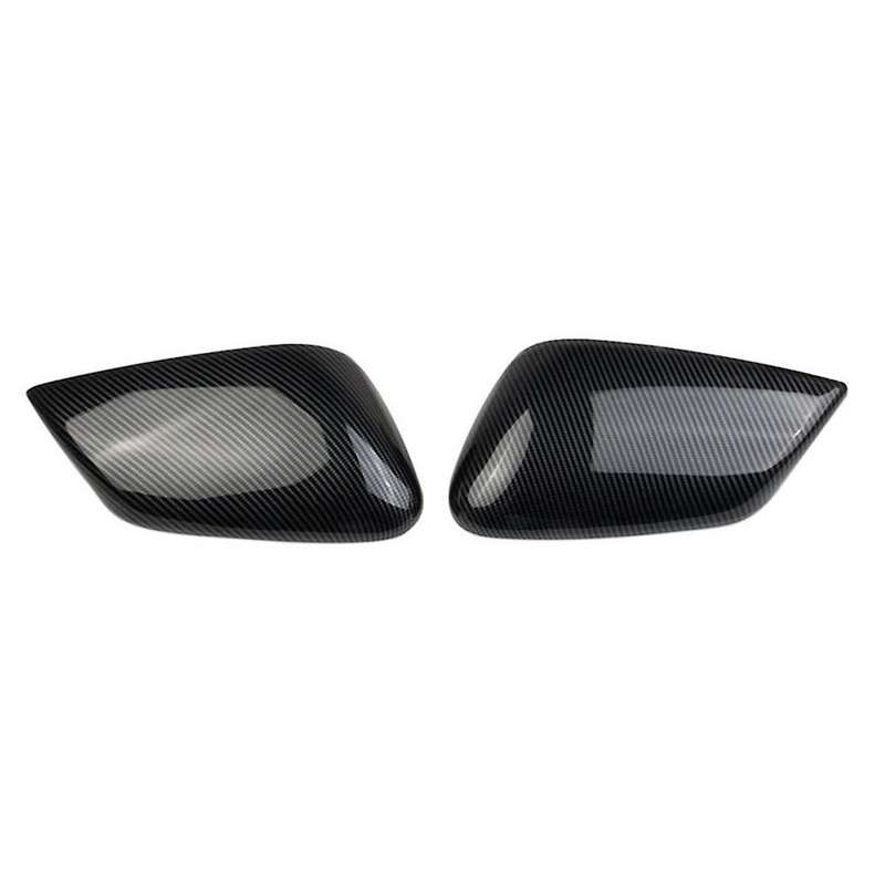 Carbon Fiber Abs Rear View Mirror Cover Side Door Wing Cap for Ev6 2021-2023 Reverse Mirror Shell Co