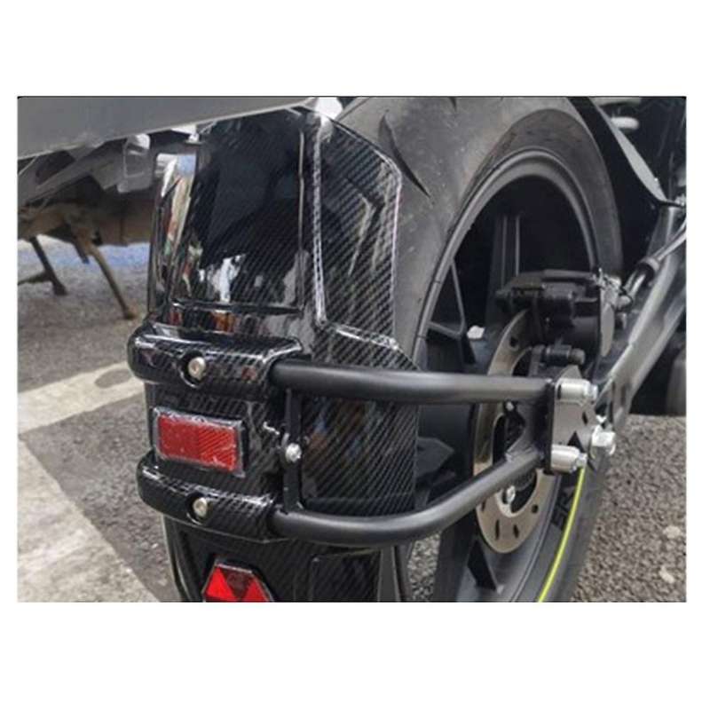 Carbon Fiber ABS Rear Hugger Splash Guard Mudguard for Motorcycle Accessories