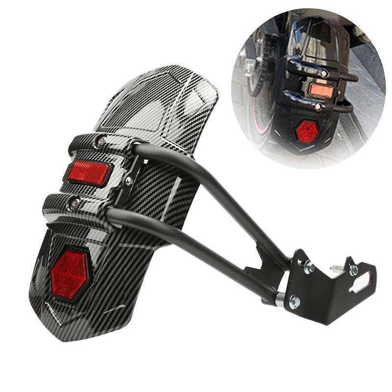 Carbon Fiber ABS Rear Hugger Splash Guard Mudguard for Motorcycle Accessories