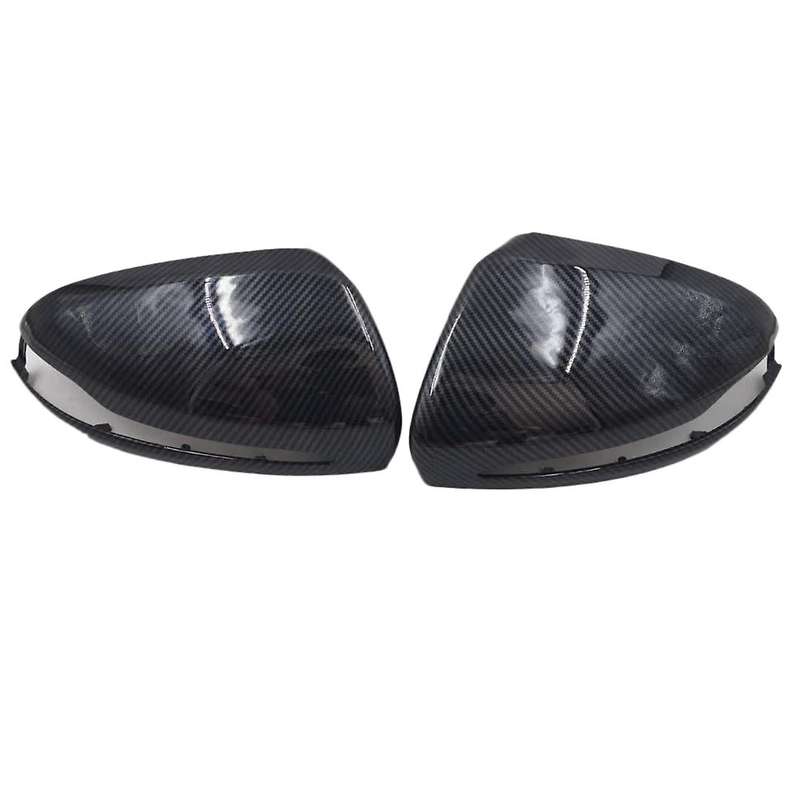 Carbon Fiber ABS Side Rear View Mirror Cover Replacement for B C E S GLC Class W205 W213