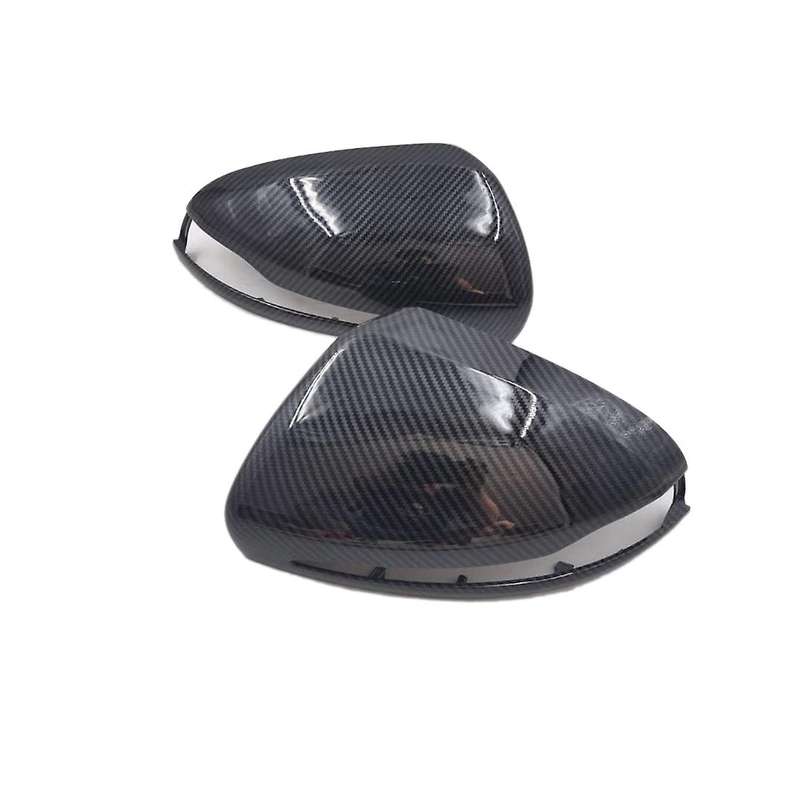 Carbon Fiber ABS Side Rear View Mirror Cover Replacement for B C E S GLC Class W205 W213