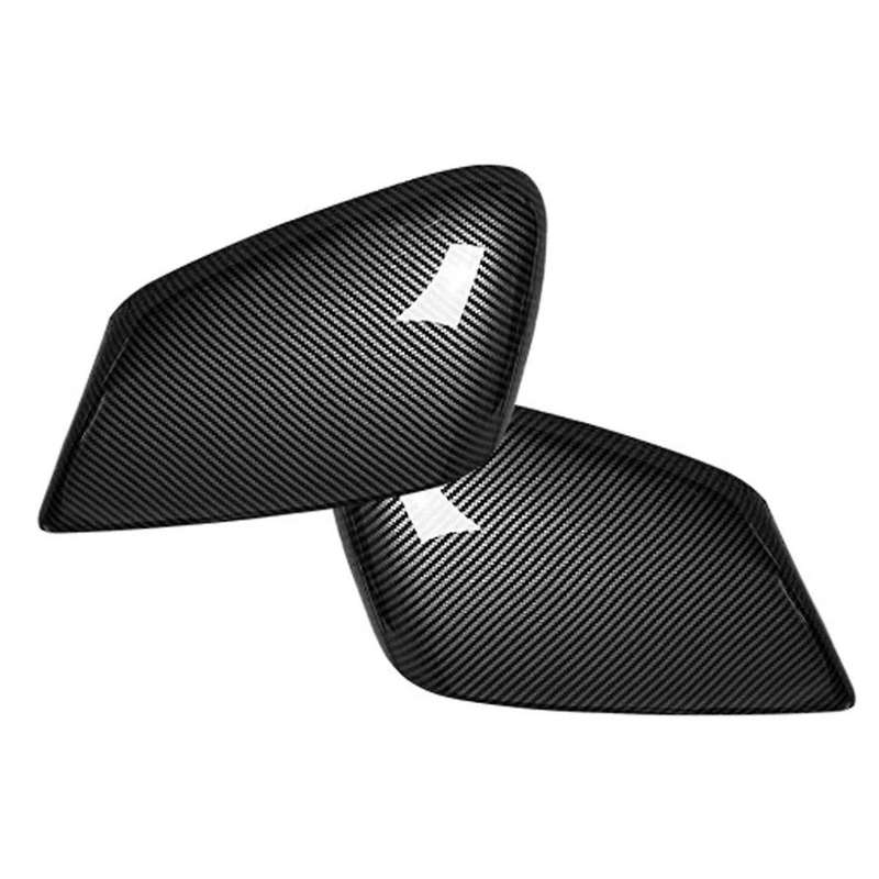 Carbon Fiber Abs Rear View Mirror Cover Side Door Wing Cap for Ev6 2021-2023 Reverse Mirror Shell C