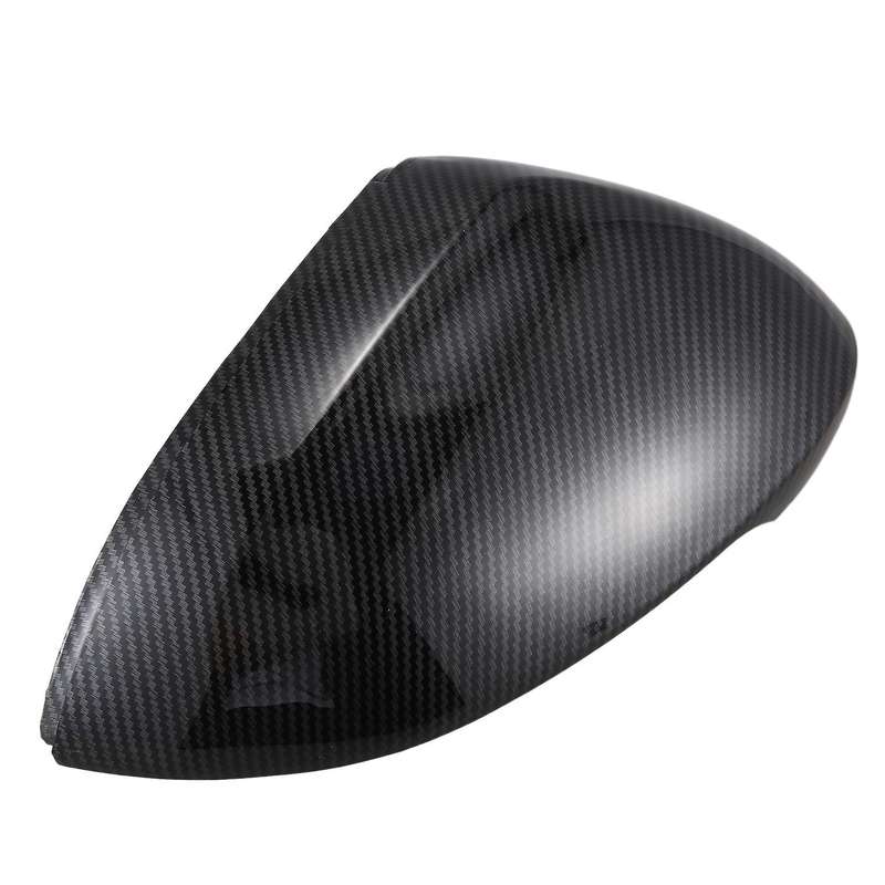 Carbon Fiber ABS Side Rear View Mirror Cover Replacement for B8 2017-2020 CC 2019-2020