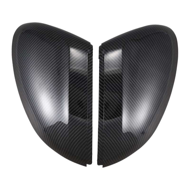 Carbon Fiber ABS Side Rear View Mirror Cover Replacement for B8 2017-2020 CC 2019-2020