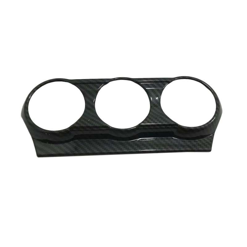 Carbon Fiber Air Condition Outlet Panel Compatible Mazda CX-3 CX3 2015-18