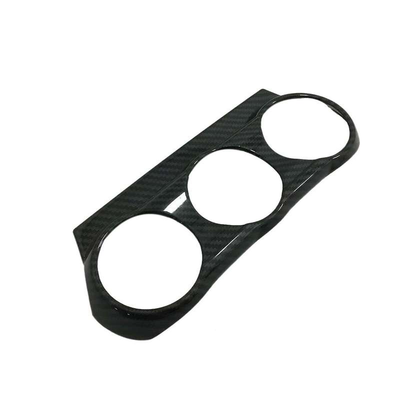 Carbon Fiber Air Condition Outlet Panel Compatible Mazda CX-3 CX3 2015-18
