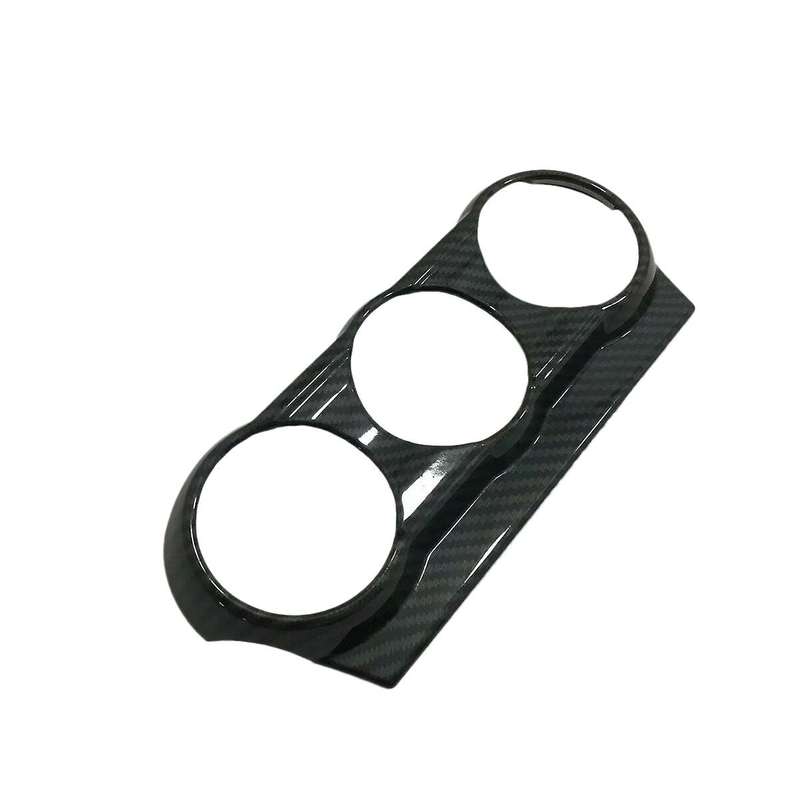 Carbon Fiber Air Condition Outlet Panel Compatible Mazda CX-3 CX3 2015-18