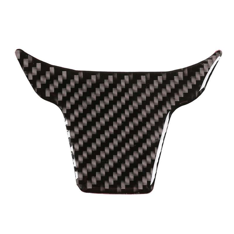Carbon Fiber ABS Steering Wheel Frame Panel Trim Decorative Cover for -V 2016-2019 Car Stylings