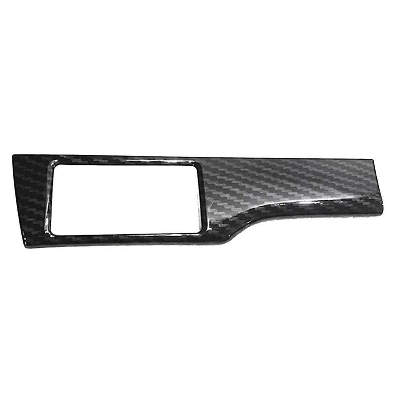 Carbon Fiber ABS Style Headlight Switch Button Cover Trim for 10Th X 2016 2017 2018 2019 2020 2021 L