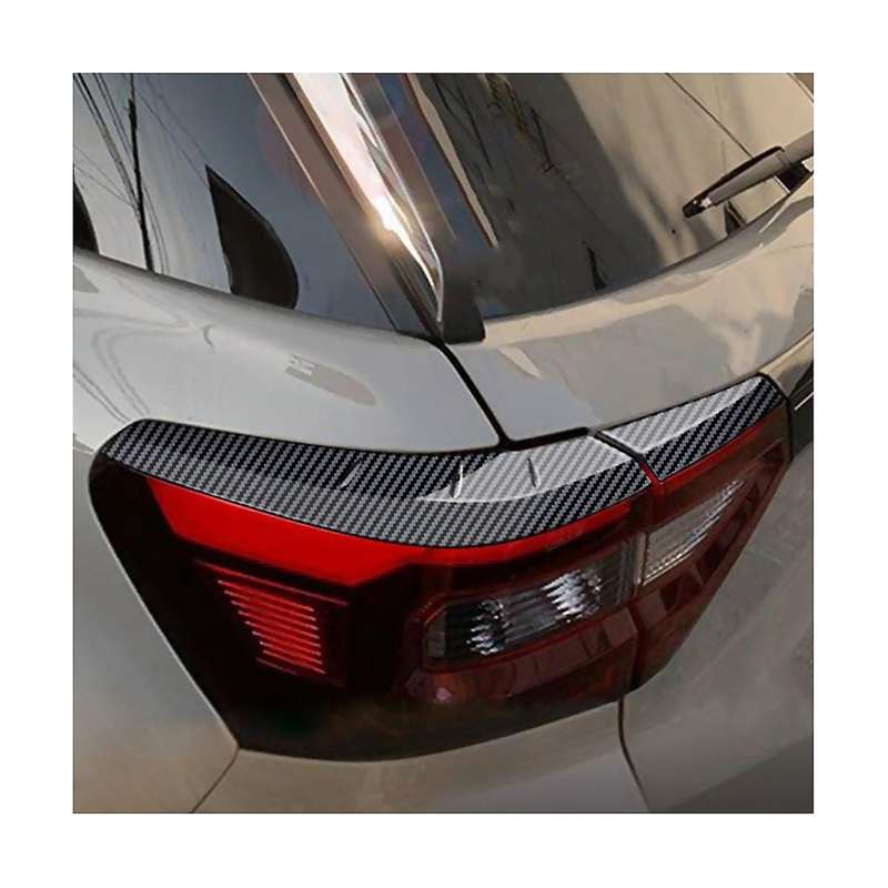 Carbon Fiber Car Body Rear Tail Light Stick Taillight Cover Eyebrow for Raize 200