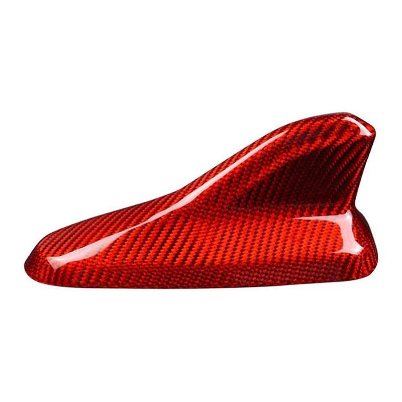 Carbon Fiber Car Antenna Fin Cover Aerials Antenna for Golf 8 MK8 ID.3 2021 2022(A)