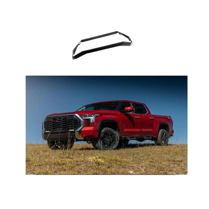 Carbon Fiber Car Center Console Air Conditioning Outlet Panel Frame Trim Interior Patch for 2022-20