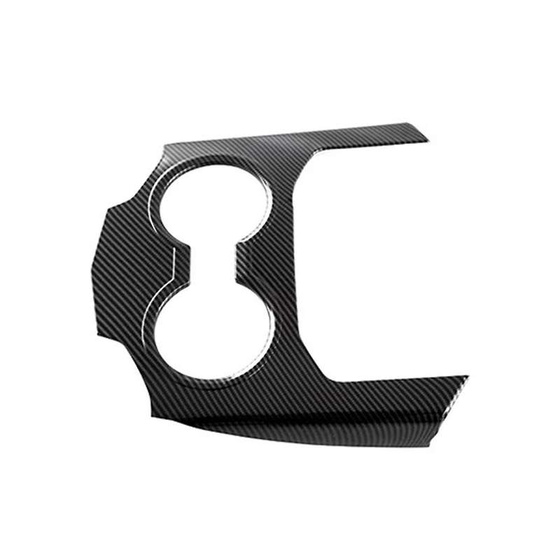 Carbon Fiber Car Central Gear Shift Knob Panel Frame Cover Trim for Land Cruiser 300 Lc300 2022-202
