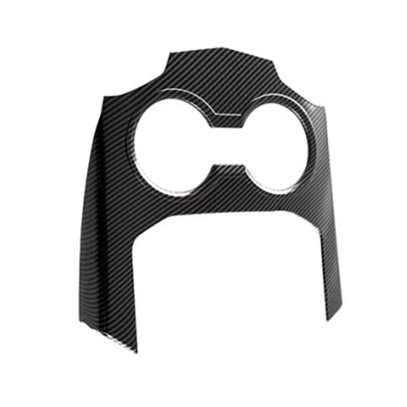 Carbon Fiber Car Central Gear Shift Knob Panel Frame Cover Trim for Land Cruiser 300 Lc300 2022-202