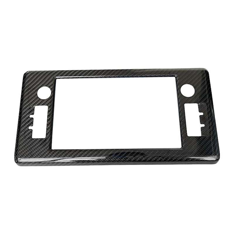 Carbon Fiber Car Central Control Panel Cover Radio Navigation Frame Trim for GR86 for BRZ 2022-2024