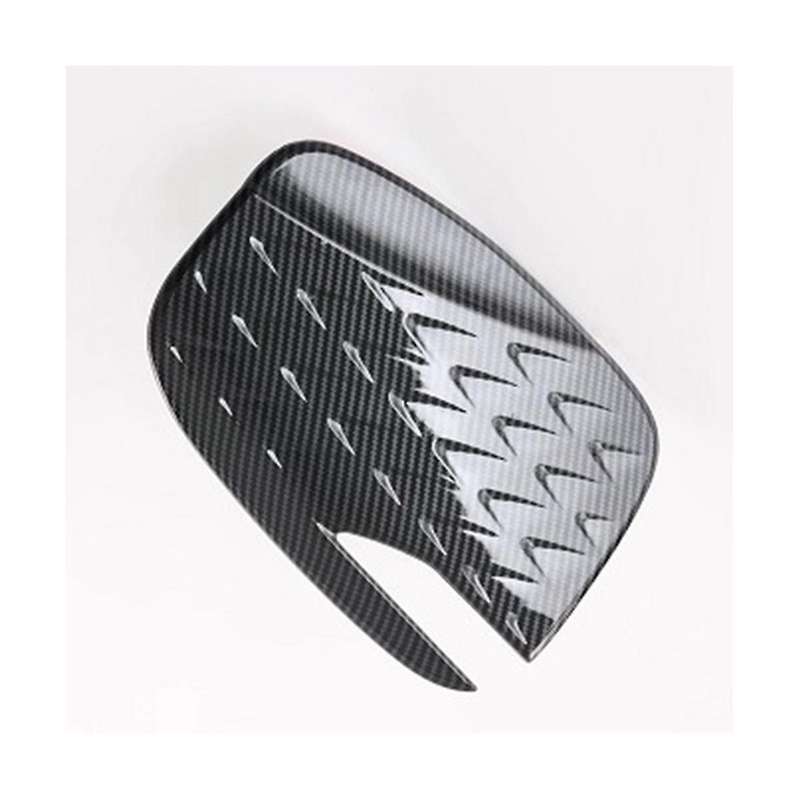 Carbon Fiber Car Charging Port Cover Trim Protector Cover for Atto 3 2022 2023