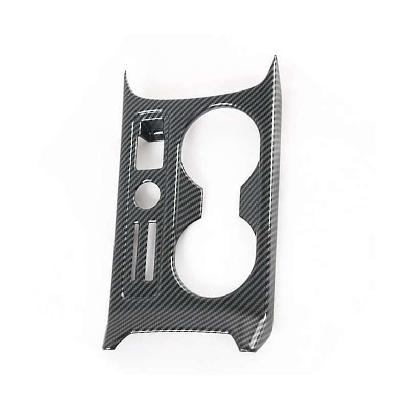 Carbon Fiber Car Center Console Water Cup Holder Panel Decoration Cover Trim for A3l 2021 Lhd