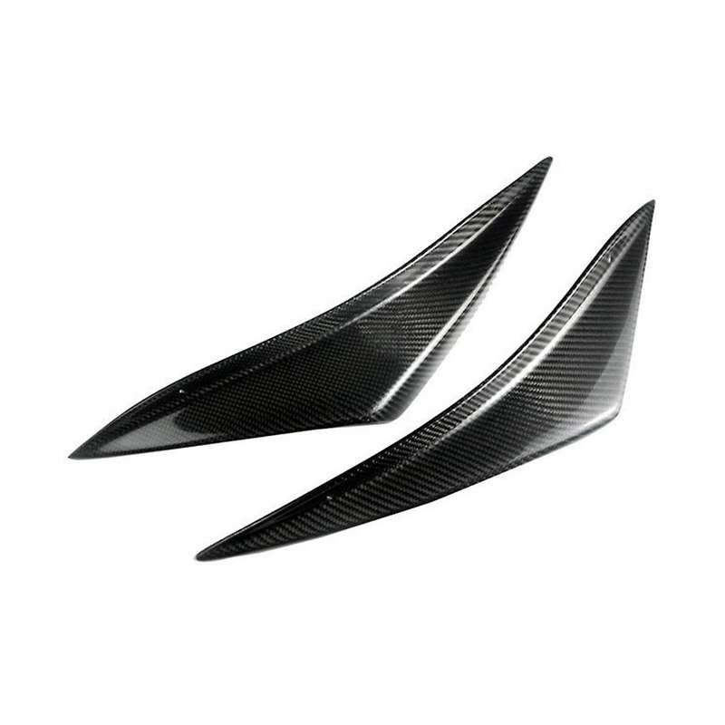 Carbon Fiber Car Front Side Canards Splitter Spoiler Fit for C7 2014-2015