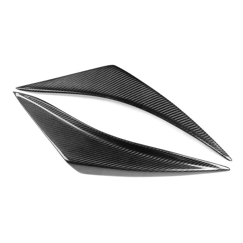 Carbon Fiber Car Front Side Canards Splitter Spoiler Fit for C7 2014-2015