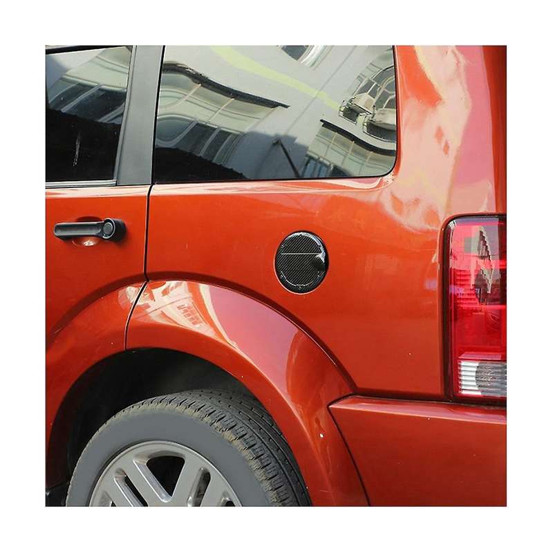 Carbon Fiber Car Exterior Fuel Tank Cap Trim for Nitro 2007-2012
