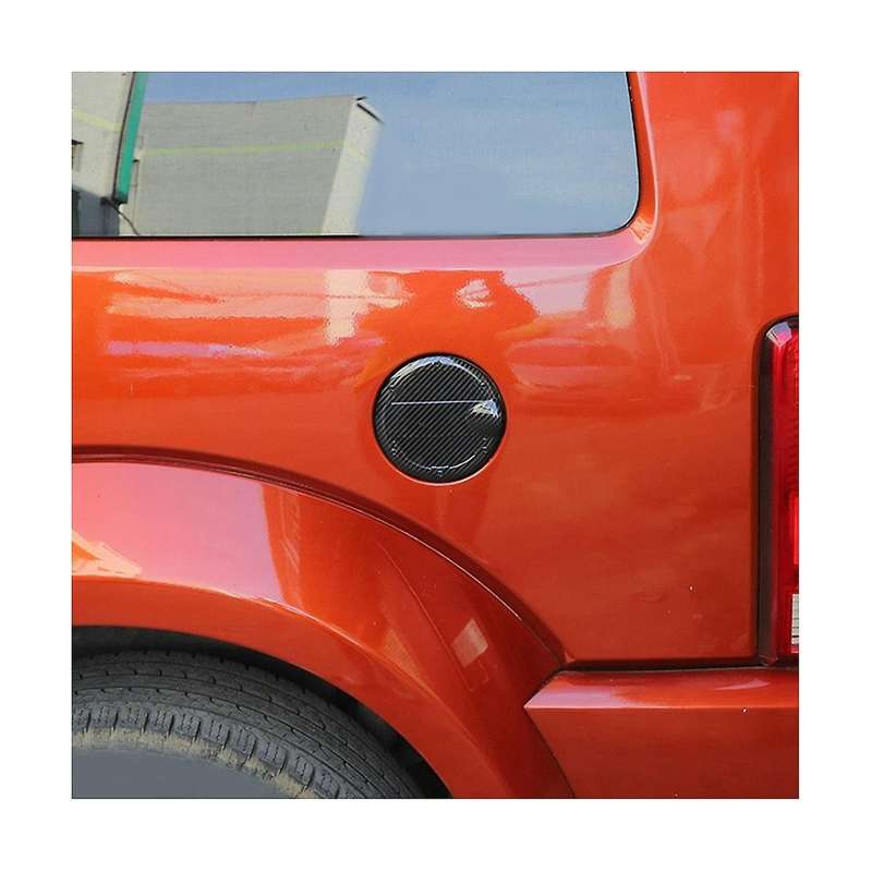 Carbon Fiber Car Exterior Fuel Tank Cap Trim for Nitro 2007-2012