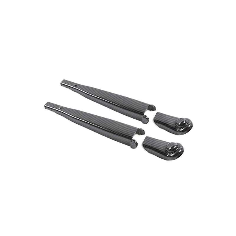 Carbon Fiber Car Front Windshield Wiper Decoration Cover for Jimny Jb74 Jb64 2019 2020 2021