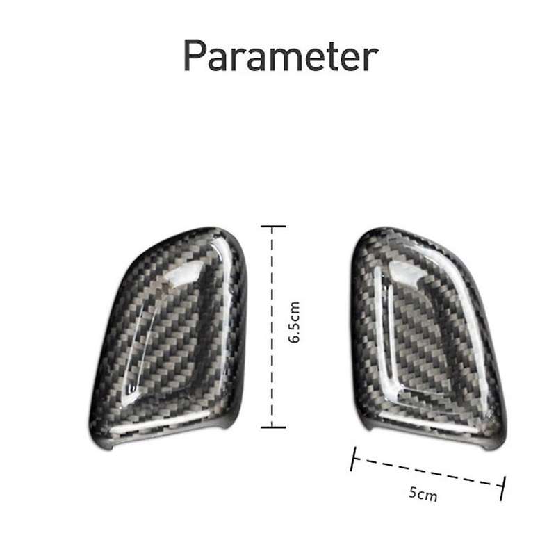 Carbon Fiber Car Gear Shift Knob Trim Cover for XC40 XC60 XC90 S90 S60 V90 2021